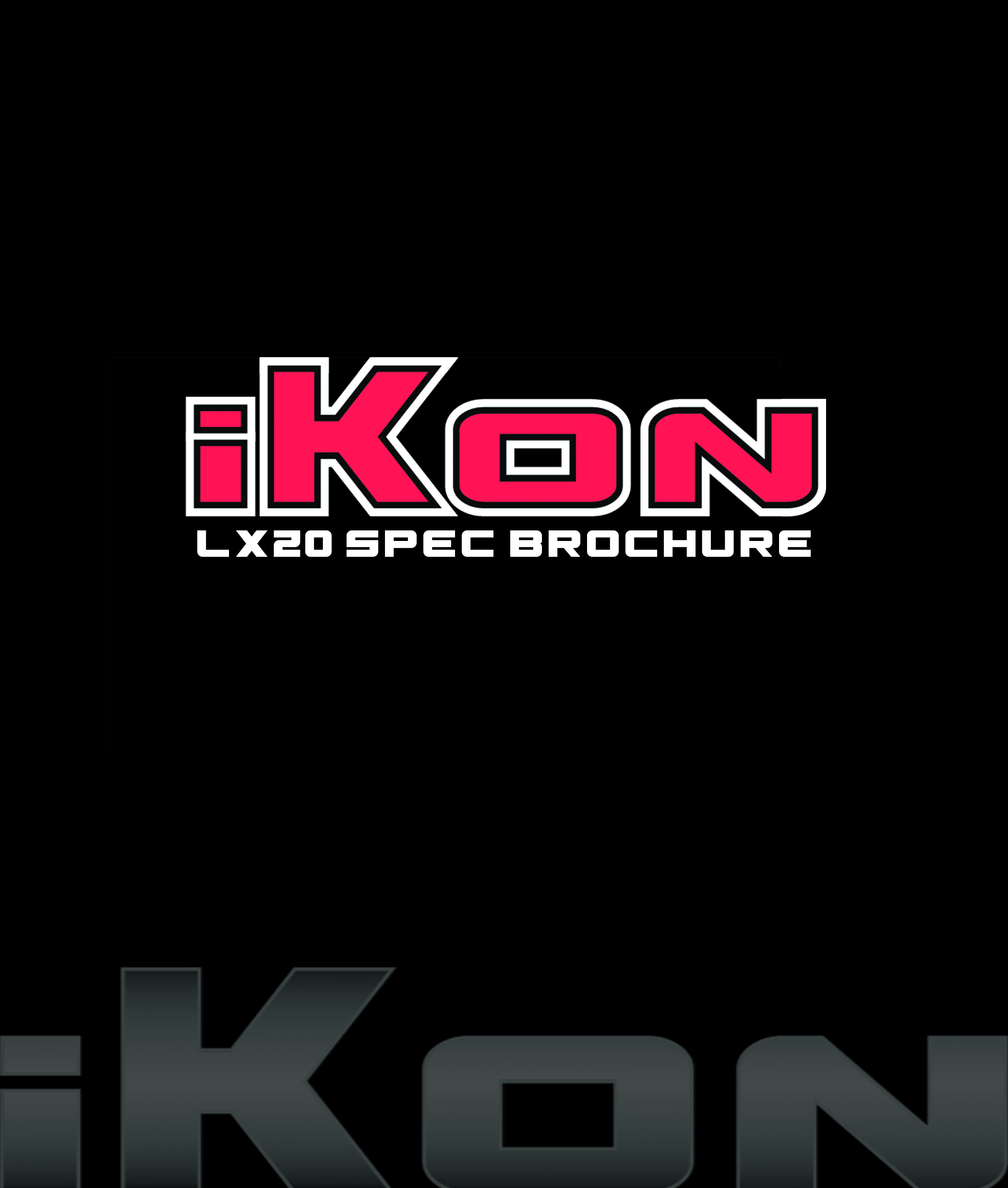 iKon LX20 Spec Brochure